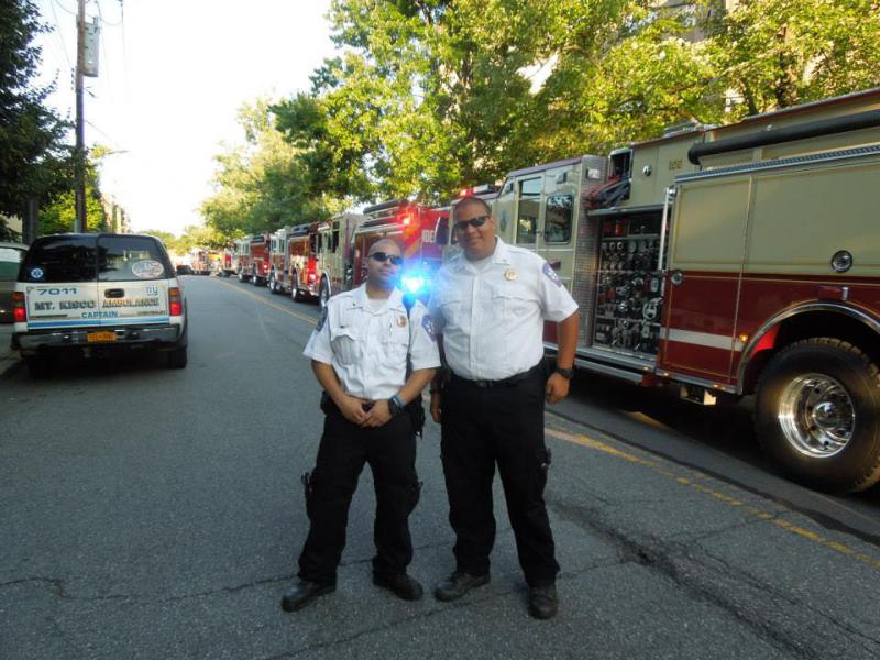 Lieutenant Mark Gioffre and Lieutenant Stephen Rivera