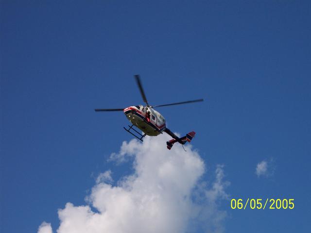 MKVAC on scene for a tranfer from NWH to WMC via Statflight