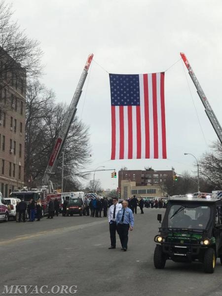 On 3/26/2017 some of our members went to the Bronx to mourn and pay respect to the fallen FDNY EMT Yadira Arroyo. May she rest in peace and her family stay strong. 