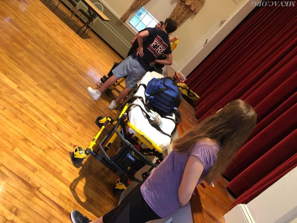Some of MKVAC members took the time out of their busy schedules to support our local Boy Scout Troop. We attended one of there meetings and showed them our ambulances. We also taught them a little bit about our equipment and first aid.