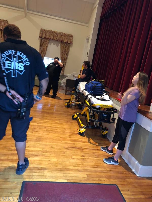 Some of MKVAC members took the time out of their busy schedules to support our local Boy Scout Troop. We attended one of there meetings and showed them our ambulances. We also taught them a little bit about our equipment and first aid.